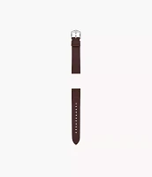 18mm Dark Brown LiteHide™ Leather Strap