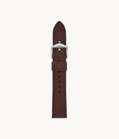 18mm Dark Brown LiteHide™ Leather Strap