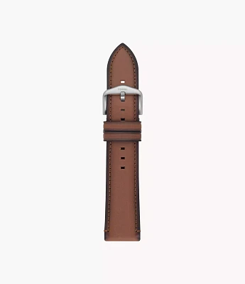 22mm Medium Brown LiteHide™ Leather Strap