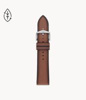 22mm Medium Brown LiteHide™ Leather Strap