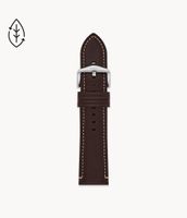 24mm Dark Brown LiteHide™ Leather Strap