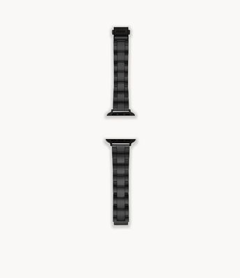 38mm/40mm/41mm Black Ceramic Band for Apple Watch® - S380013 - Fossil
