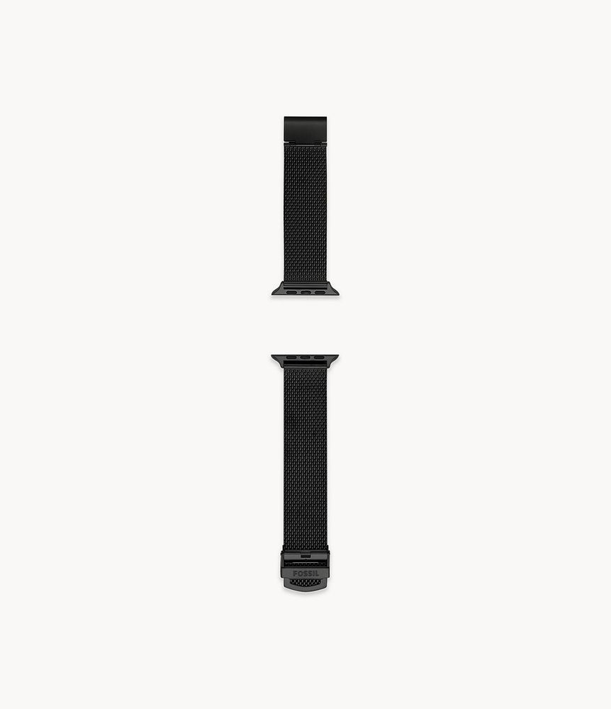 42mm/44mm/45mm Black Stainless Steel Band for Apple Watch®