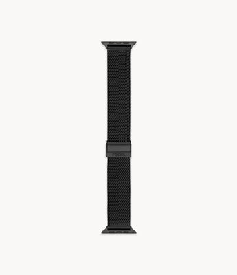 42mm/44mm/45mm Black Stainless Steel Band for Apple Watch® - S420014 - Fossil
