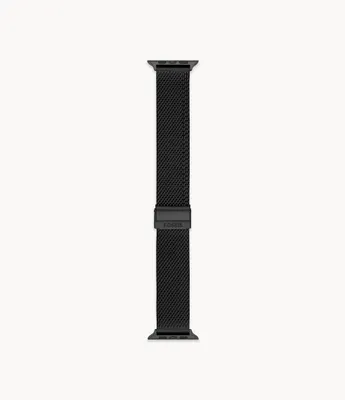 42/44mm Black Stainless Steel Band for Apple Watch
