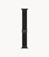 42/44mm Black Stainless Steel Band for Apple Watch®