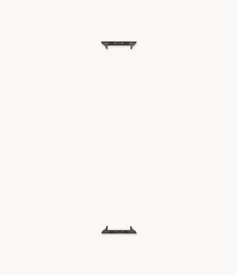 42mm/44mm/45mm Black Stainless Steel Band Connector for Apple Watch®