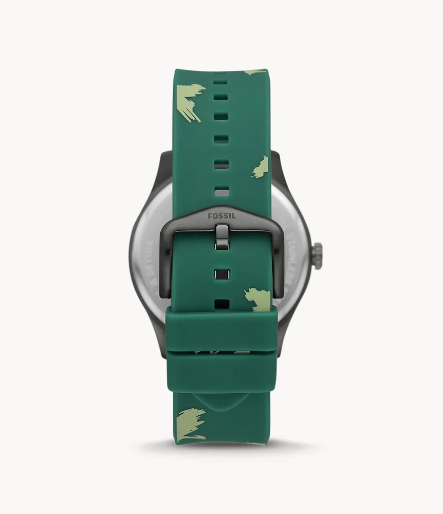 Special Edition Star Wars™ Boba Fett™ Three-Hand Green Silicone Watch