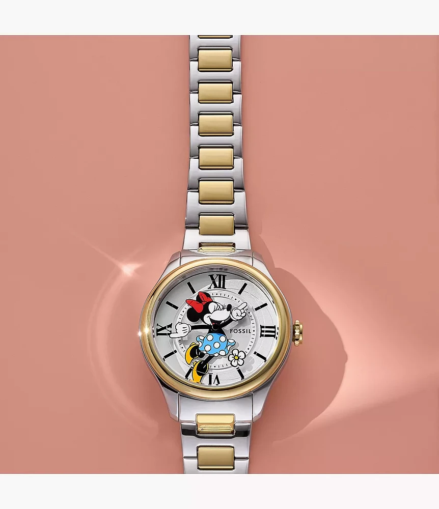 Disney Minnie Mouse x Fossil Special-Edition Classic Watch