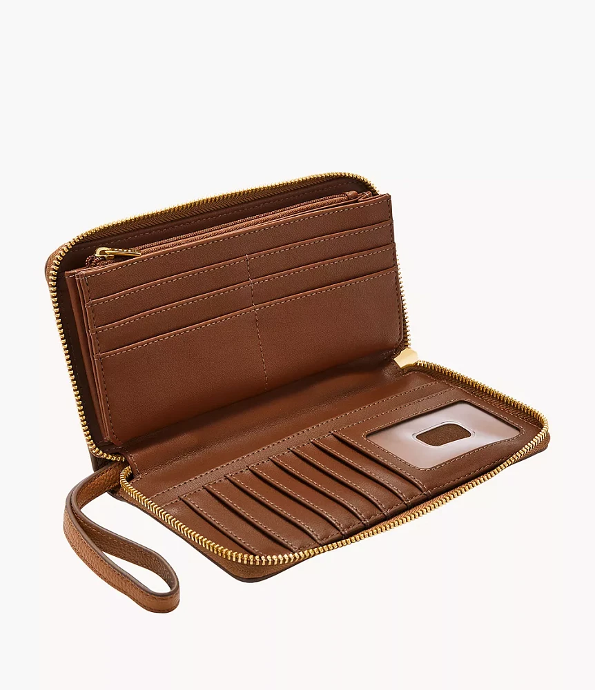 Liza Zip Around Clutch