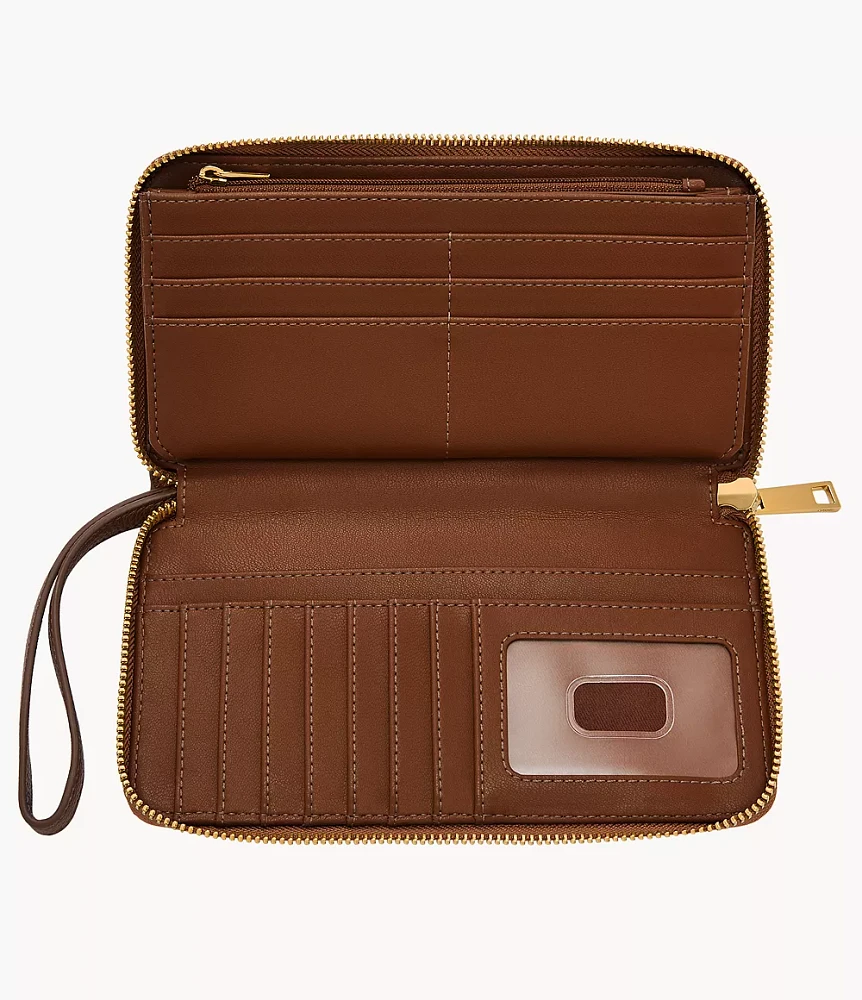 Liza Zip Around Clutch