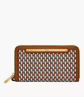 Liza Zip Around Clutch