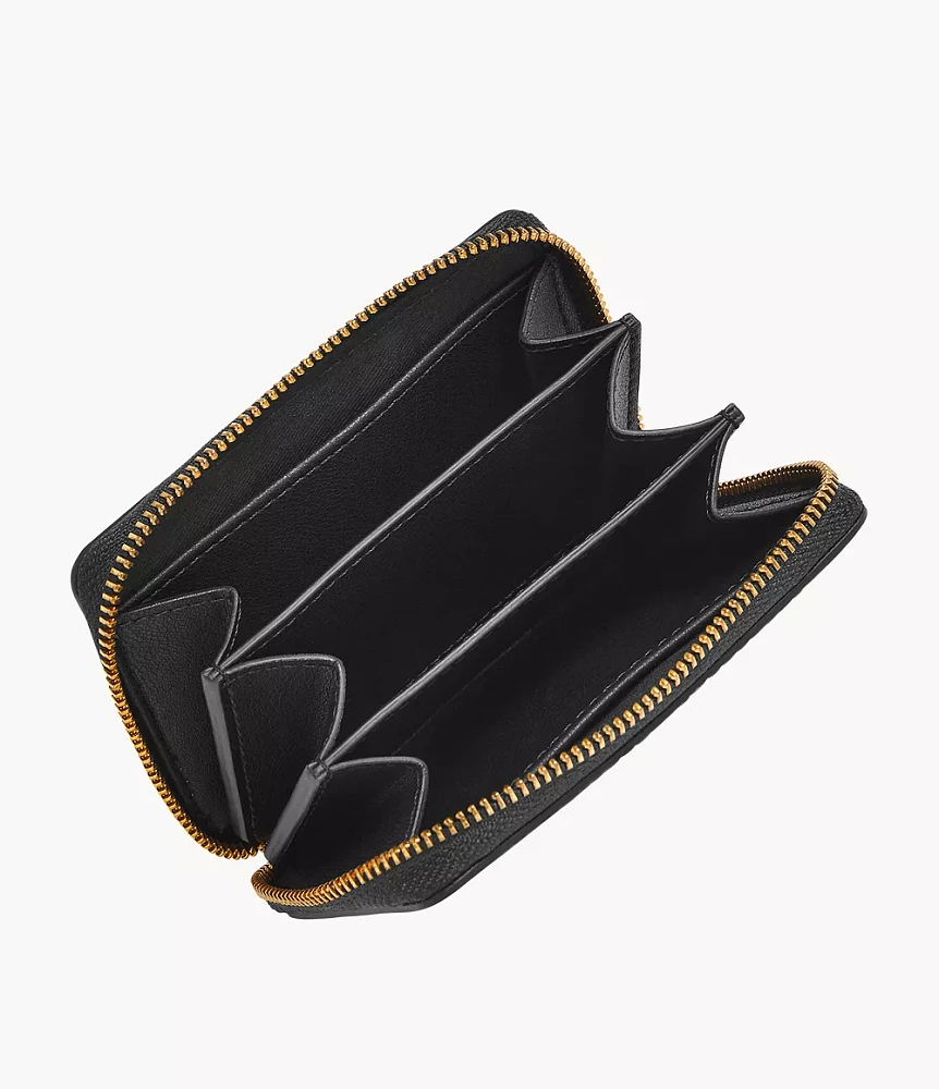 Logan RFID Zip Around Card Case