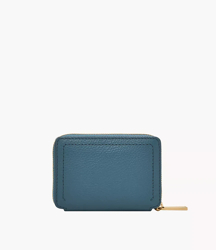 Logan RFID Zip Around Card Case