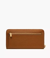 Logan Zip Clutch