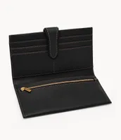 Tremont Leather Tab Clutch Wallet