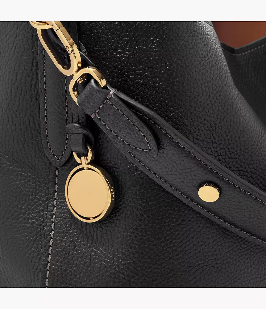 Jessie Leather Bucket Shoulder Bag