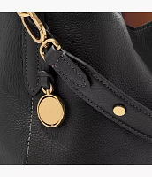 Jessie Leather Bucket Shoulder Bag