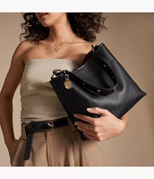Jessie Leather Bucket Shoulder Bag