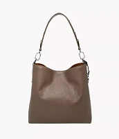 Jessie Leather Bucket Shoulder Bag