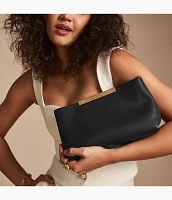 Penrose Leather Pouch Clutch