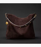 Jessie Suede Bucket Shoulder Bag