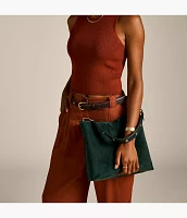 Jessie Suede Bucket Shoulder Bag