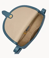Everleigh Leather Large Flap Crossbody Bag