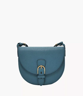 Everleigh Leather Large Flap Crossbody Bag