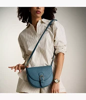 Everleigh Leather Large Flap Crossbody Bag