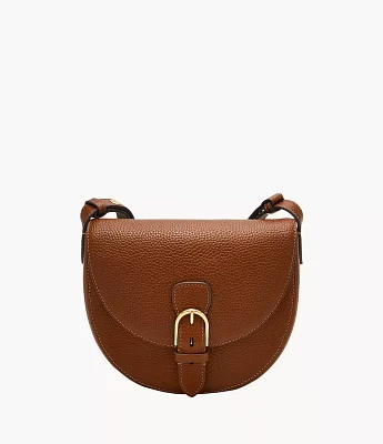 Everleigh Leather Large Flap Crossbody Bag