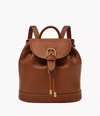 Everleigh Leather Flap Backpack