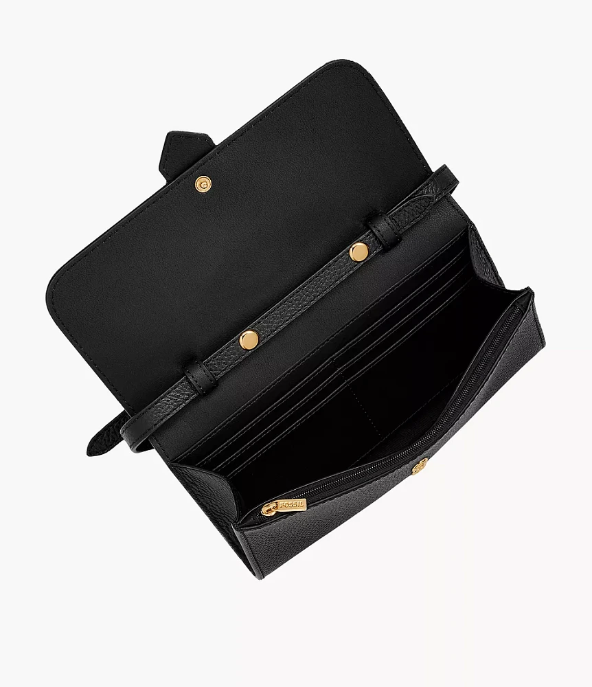 Harwell Haircalf Leather Wallet Crossbody Bag
