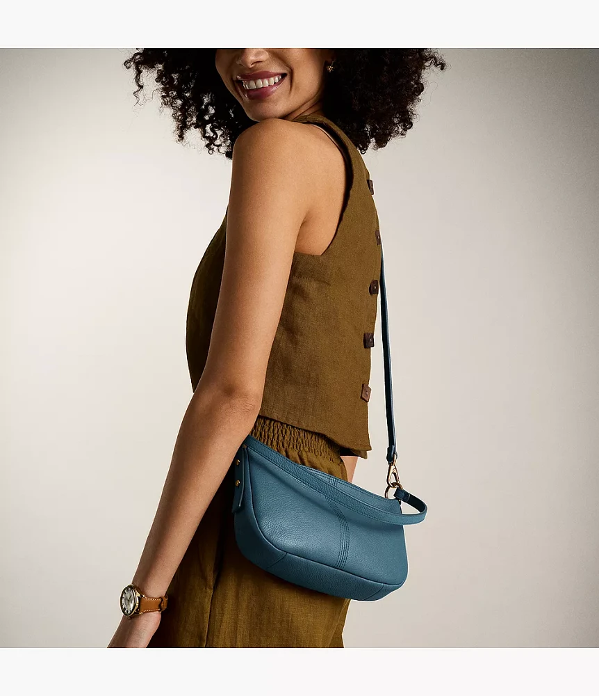 Jolie Leather Small Crossbody Bag