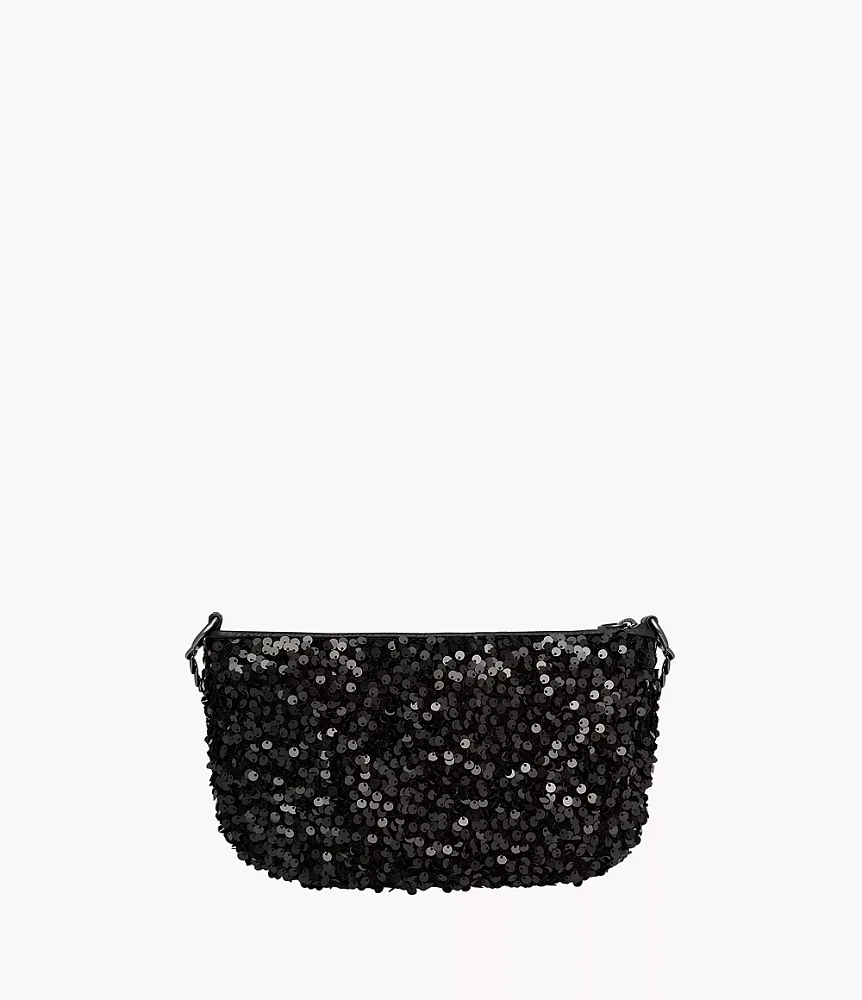 The Wizard of Oz x Fossil Special-Edition Black Sequin Jolie Bag