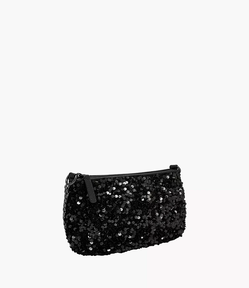 The Wizard of Oz x Fossil Special-Edition Black Sequin Jolie Bag