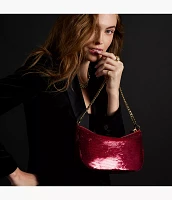 The Wizard of Oz x Fossil Special-Edition Red Sequin Jolie Bag