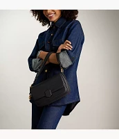 Lennox Leather Convertible Shoulder Bag