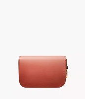 Lennox Leather Small Flap Crossbody Bag