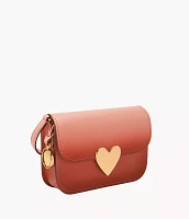 Lennox Leather Small Flap Crossbody Bag