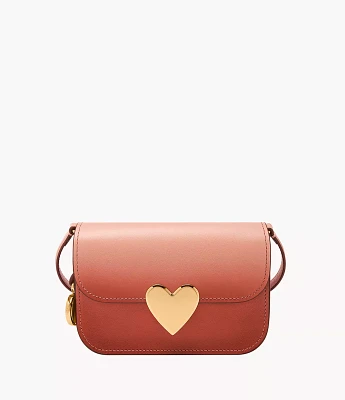 Lennox Leather Small Flap Crossbody Bag