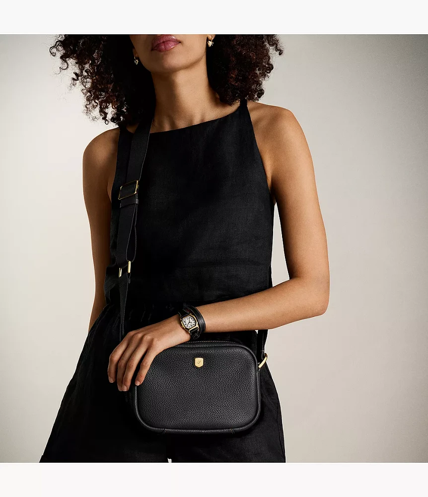 Danni Leather Crossbody Bag