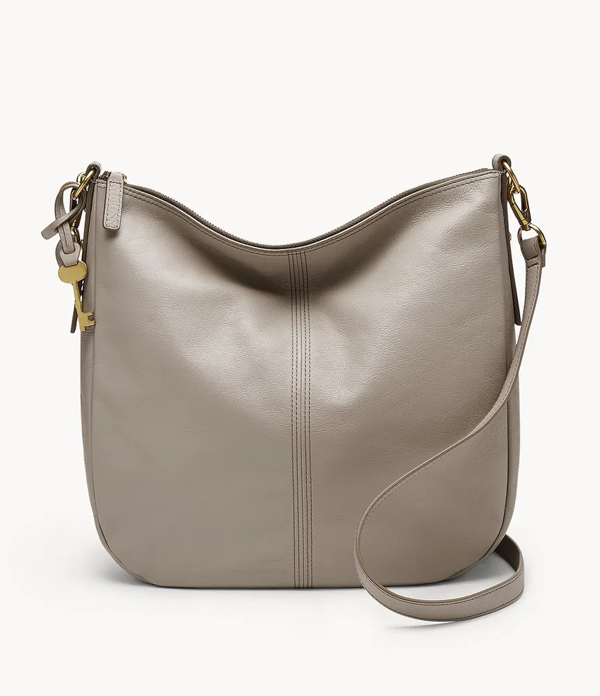 Dede Medium Leather Hobo Bag