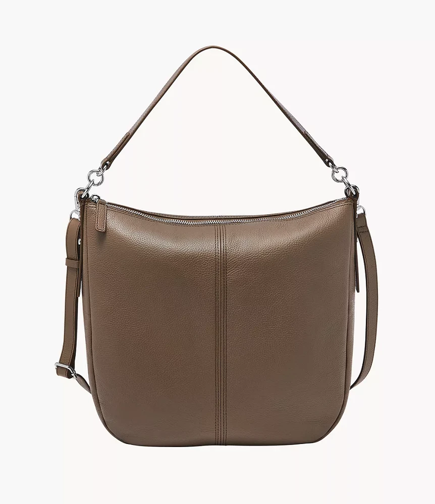 Jolie Leather Hobo Bag