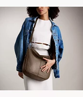 Jolie Leather Hobo Bag