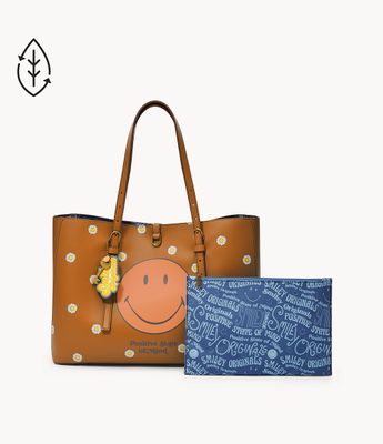 Fossil x Smiley® Cactus Leather Sustainable Tote - ZB1723231 - Fossil
