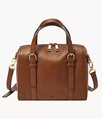 Carlie Leather Satchel