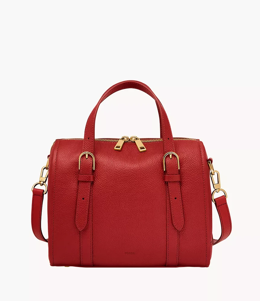 Carlie Leather Satchel