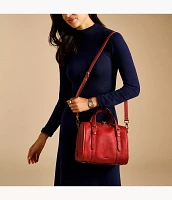 Carlie Leather Satchel