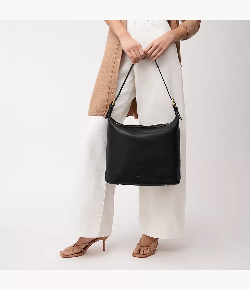 Tremont Leather Hobo Bag